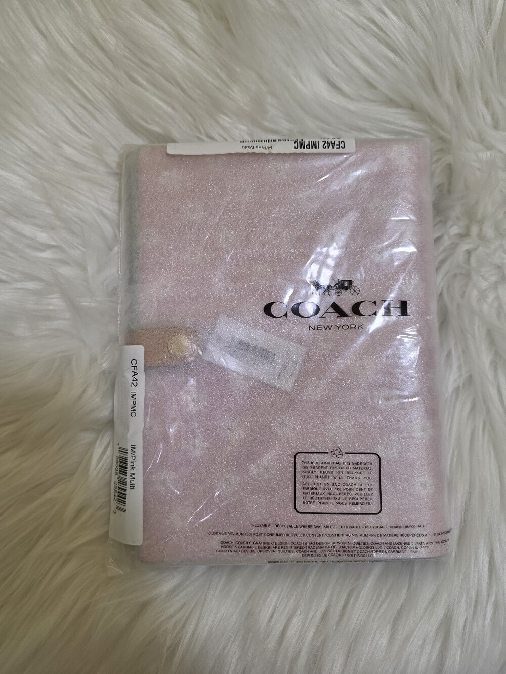 New Coach Notebook with Floral Print - Picture 13 of 15